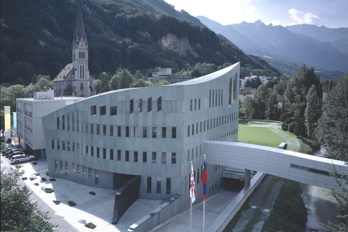 359 Centrum Bank Vaduz Liechtenstein Nations Architecture